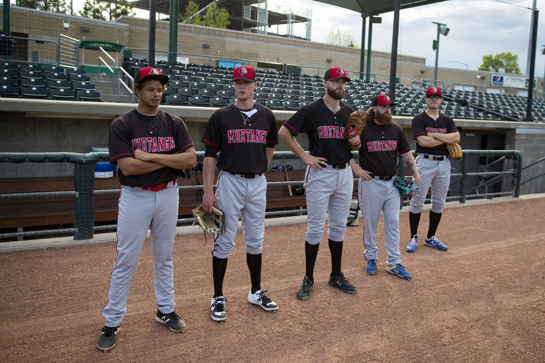 Billings Mustangs practice